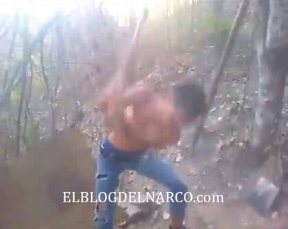 blog del narco torturas|Disturbing video shows alleged victim of cartel violence being.